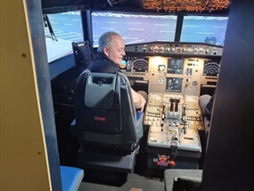 Customer Photo of 737 Simulator Ellesmere Port